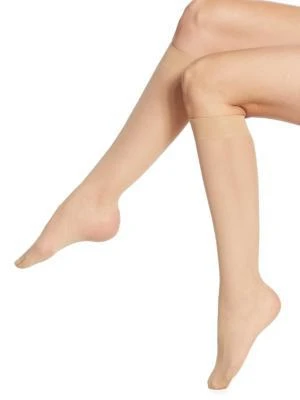 Wolford Individual 10 Sheer Knee Highs 1