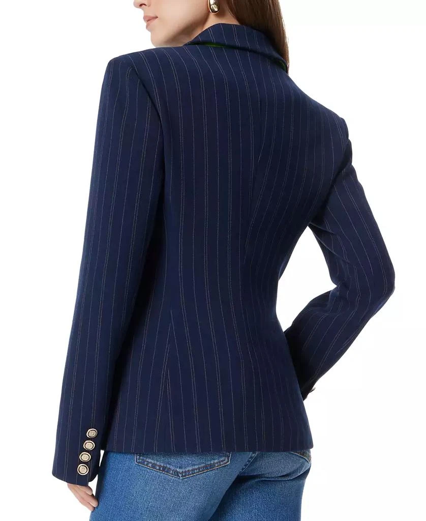 Sam Edelman Women's Pinstripe Cinched-Waist Blazer 2