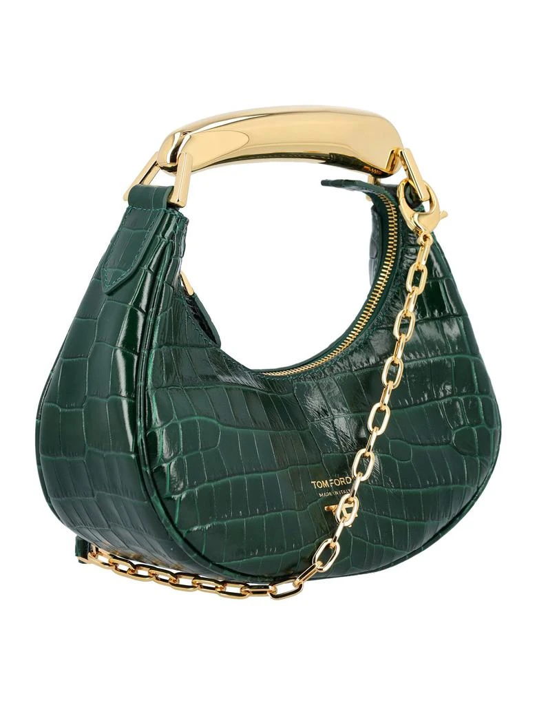 Tom Ford Tom Ford Bianca Shiny Embossed Mini Hobo Bag 3