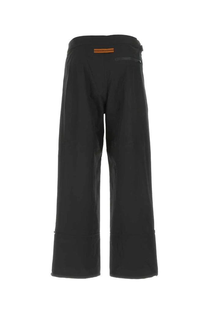 Zegna Zegna High Waist Straight Leg Trousers 2