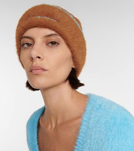 【Jacquemus】 Le Bonnet Neveビーニー Jacquemus Le Bonnet Neve beanie - Hats - BeyondStyle