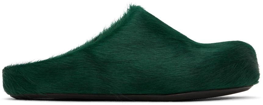 Marni Green Fussbett Sabot Loafers 1