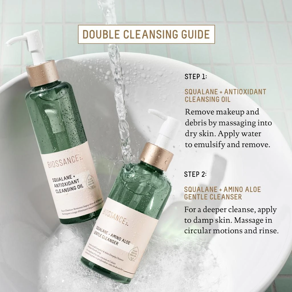 BIOSSANCE Squalane + Antioxidant Cleansing Oil 7