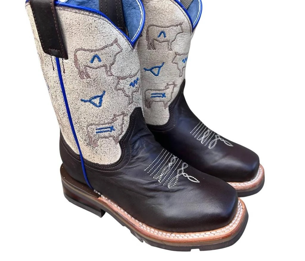 Roper Roper - Little Kids Square Toe 8"shaft Boots 3