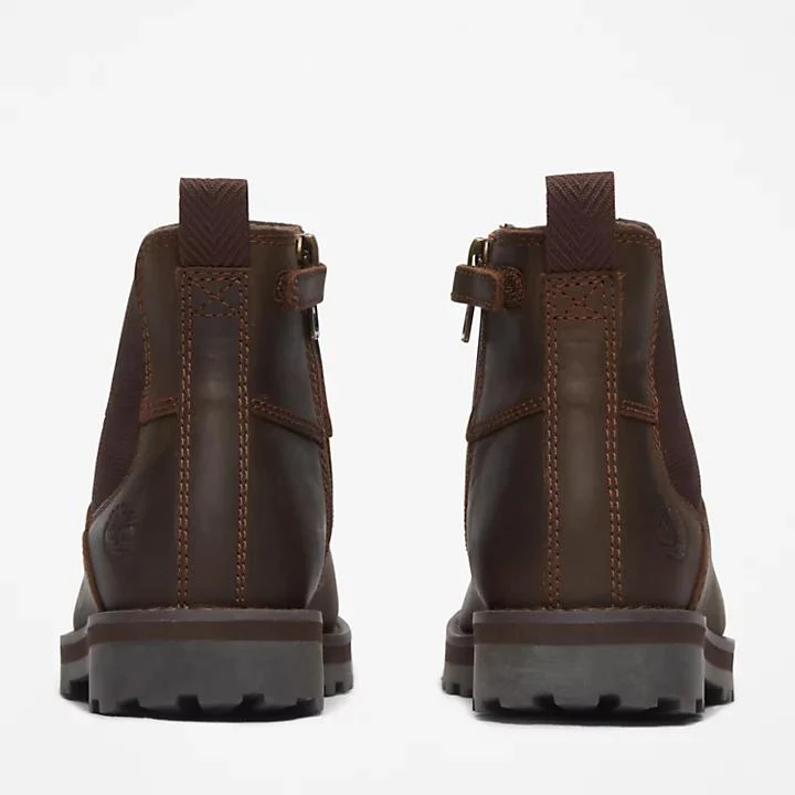 Timberland Courma Kid Chelsea Boot for Junior in Dark Brown 5