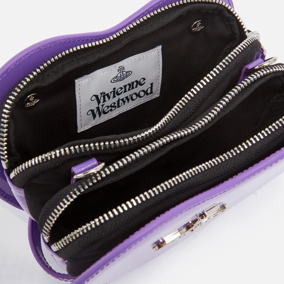 Vivienne Westwood Vivienne Westwood Louise Patent Leather Crossbody Bag 4