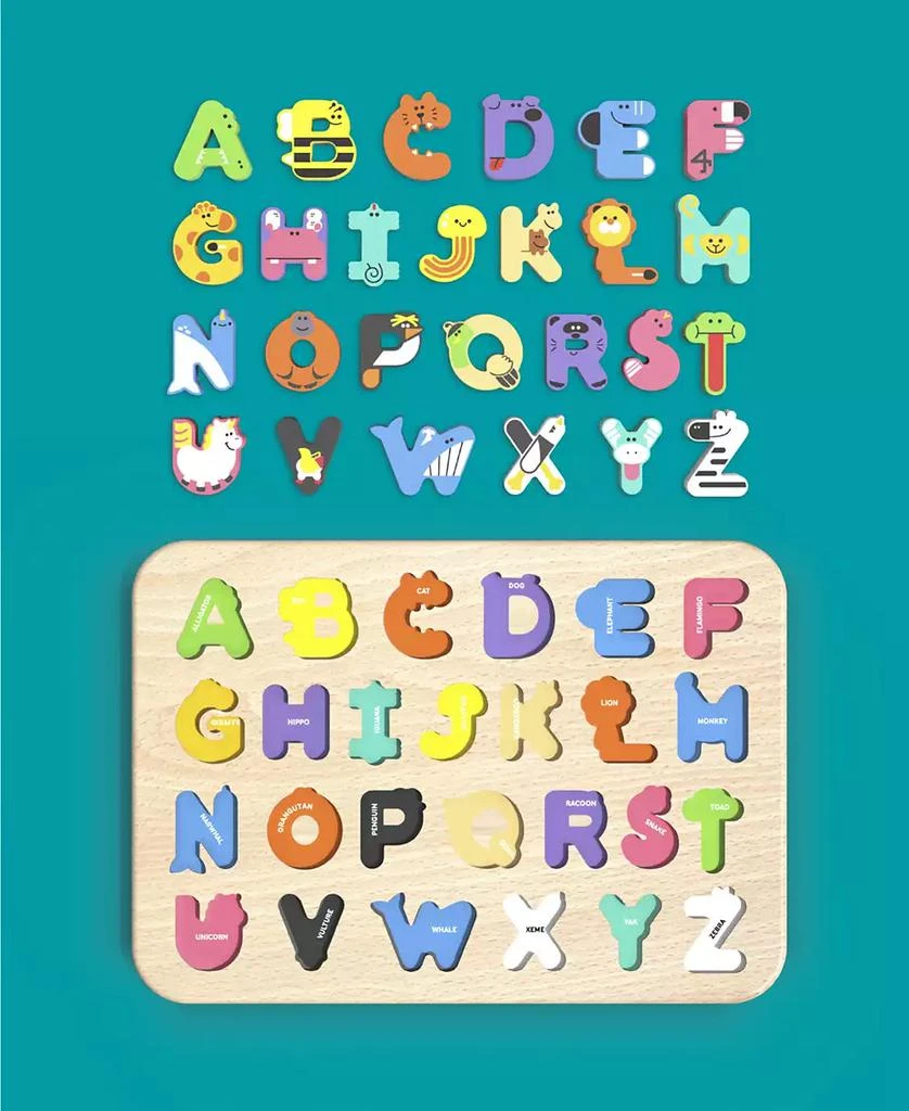 Geoffrey
s Toy Box Animal Alphabet Jungle Puzzle Board 6