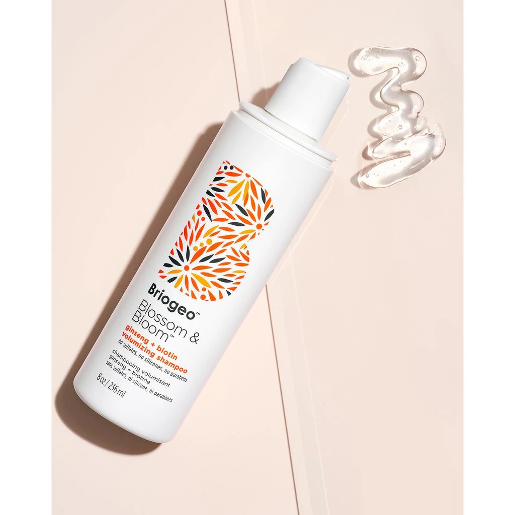 Briogeo Blossom & Bloom™ Ginseng + Biotin Volumizing Shampoo 4