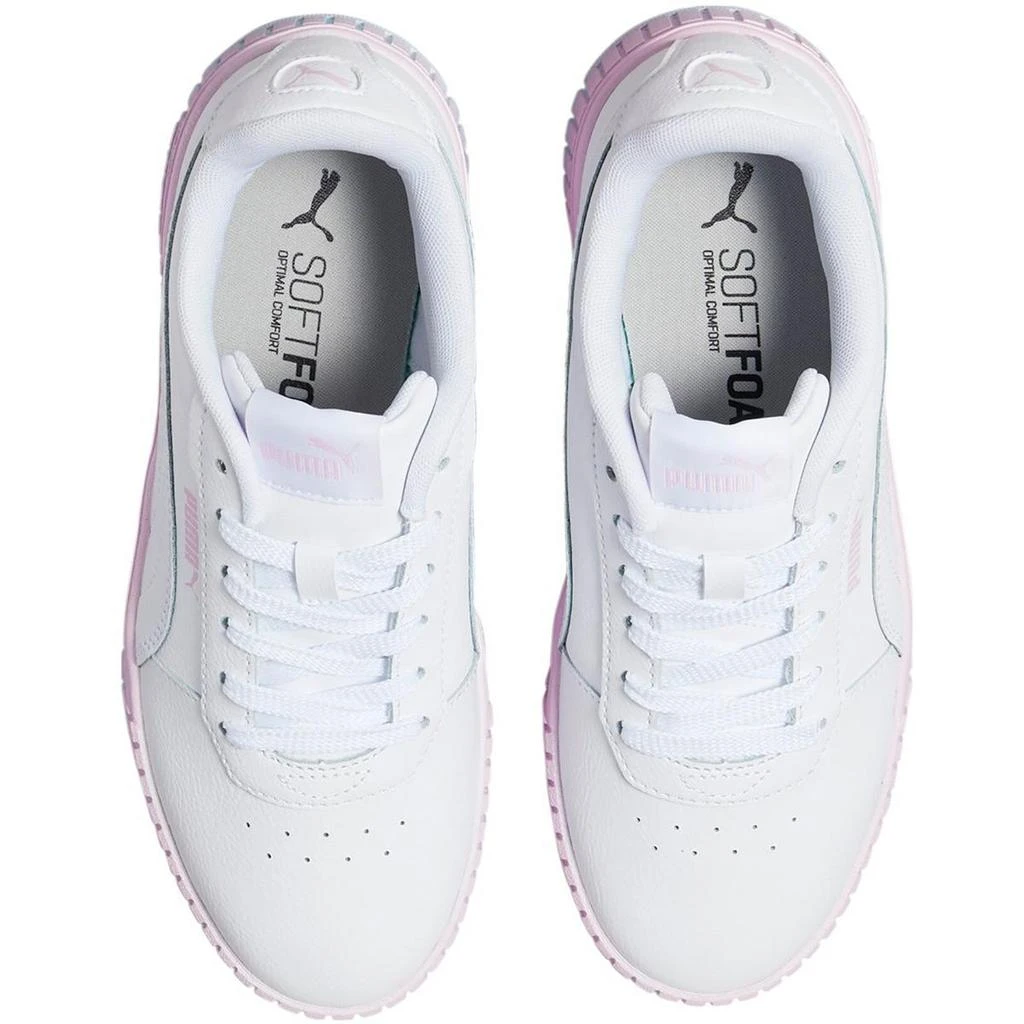 Puma Carina 2.0 Gradient Womens Leather Low-Top Casual and Fashion Sneakers 3