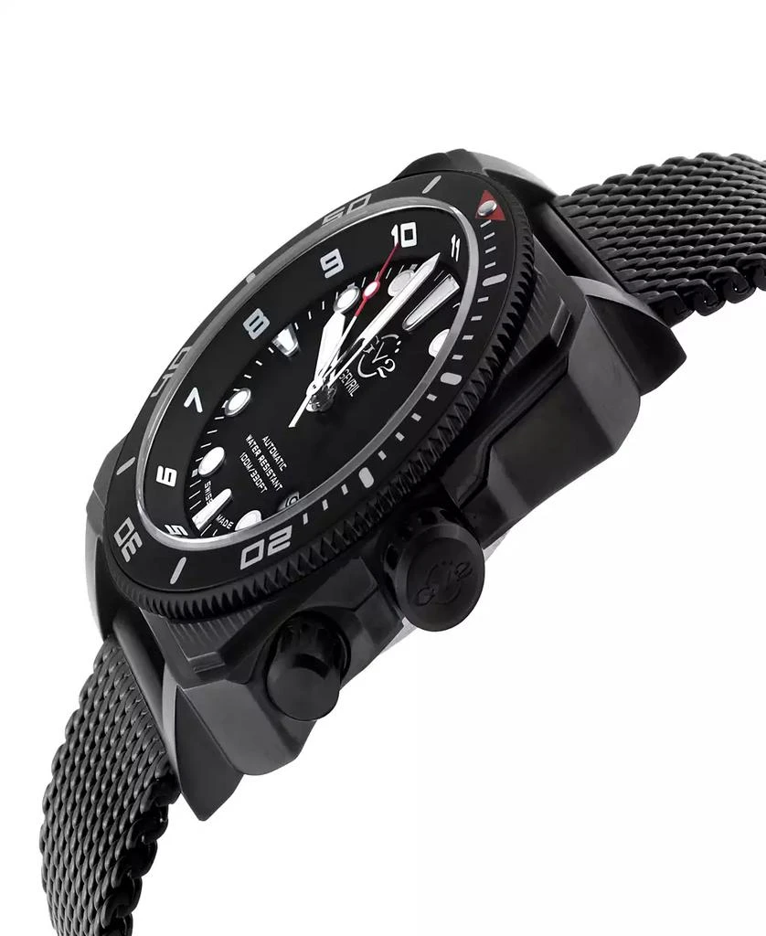 Gevril Men's XO Submarine Black Stainless Steel Watch 44mm 2
