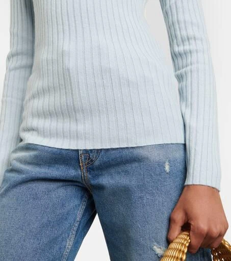 Jardin des Orangers Ribbed-knit cashmere turtleneck sweater 5