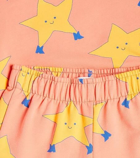 Tinycottons Baby printed cotton-blend tracksuit 3