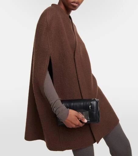 Rick Owens Wool zipped cape 6