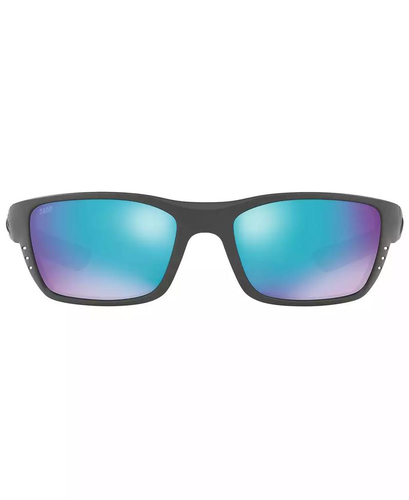 Costa Del Mar Polarized Sunglasses, WHITETIP 58