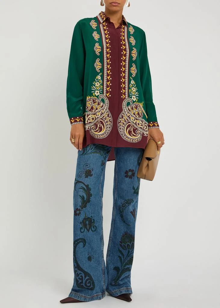 ETRO Printed silk shirt 4