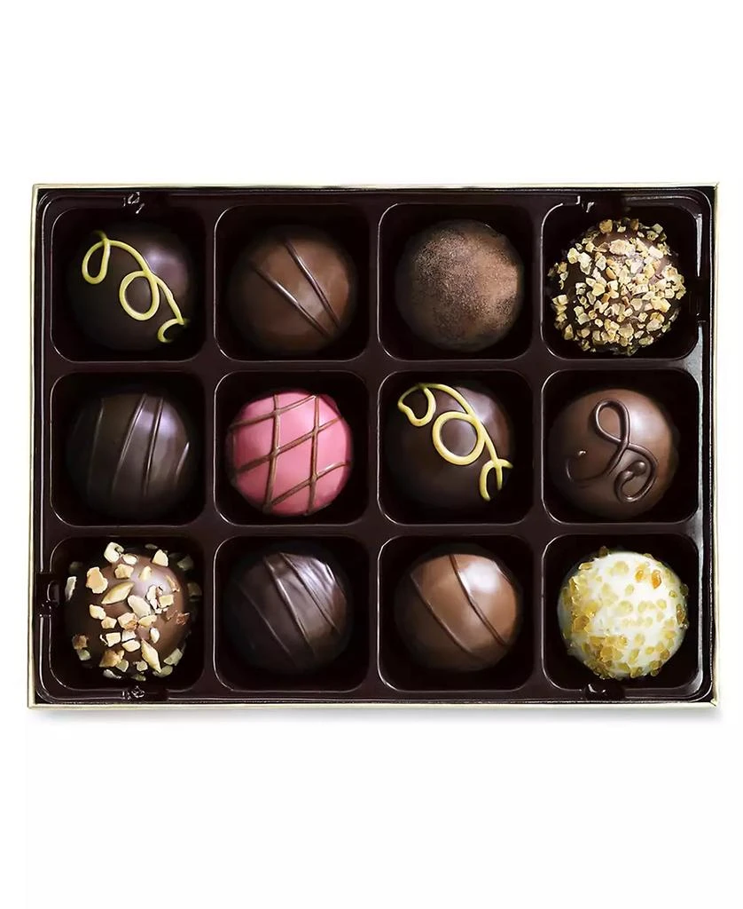 Godiva Signature Truffles Assorted Chocolate Gift Box 12 Piece 4