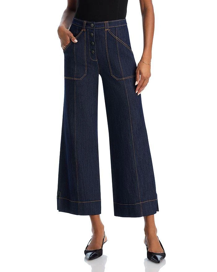 Cinq à Sept Benji Denim Pants in Oceane