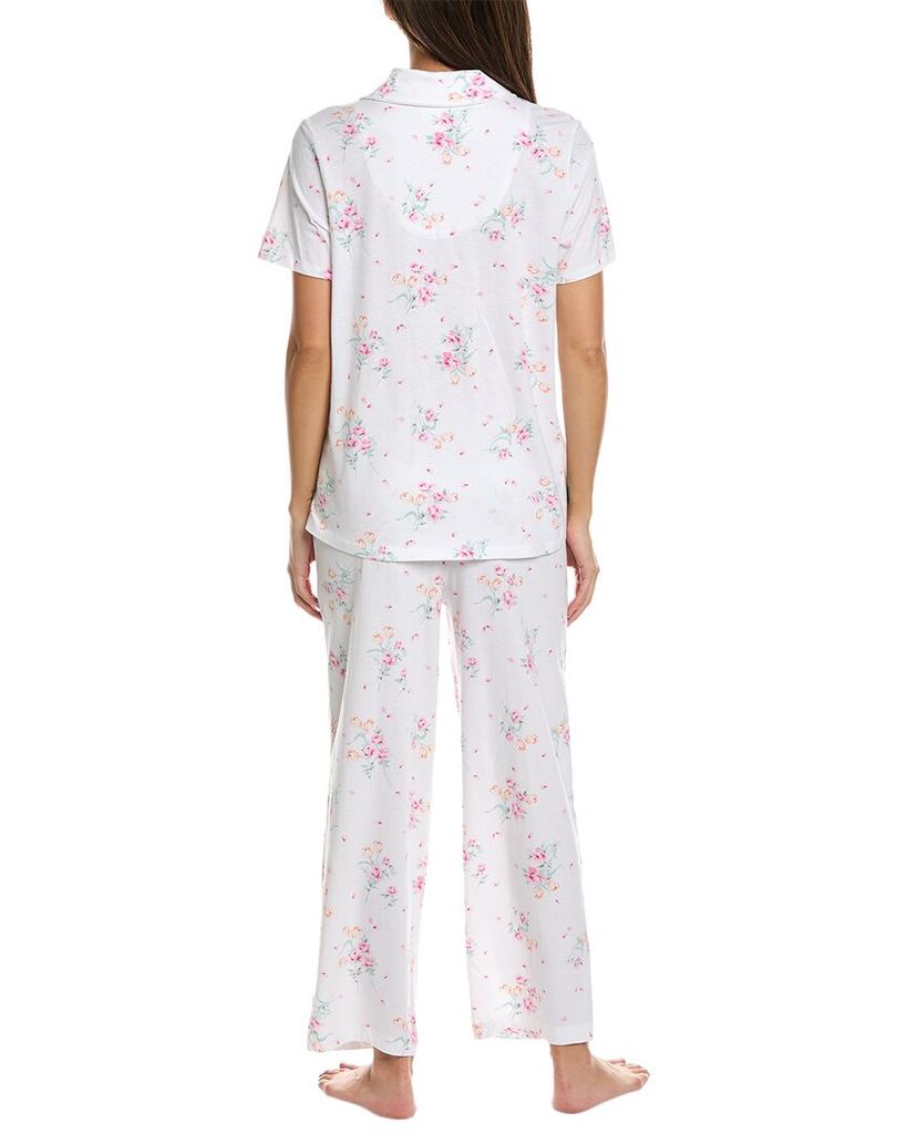 Carole Hochman Carole Hochman 2pc Notch Collar Capri Pajama Set