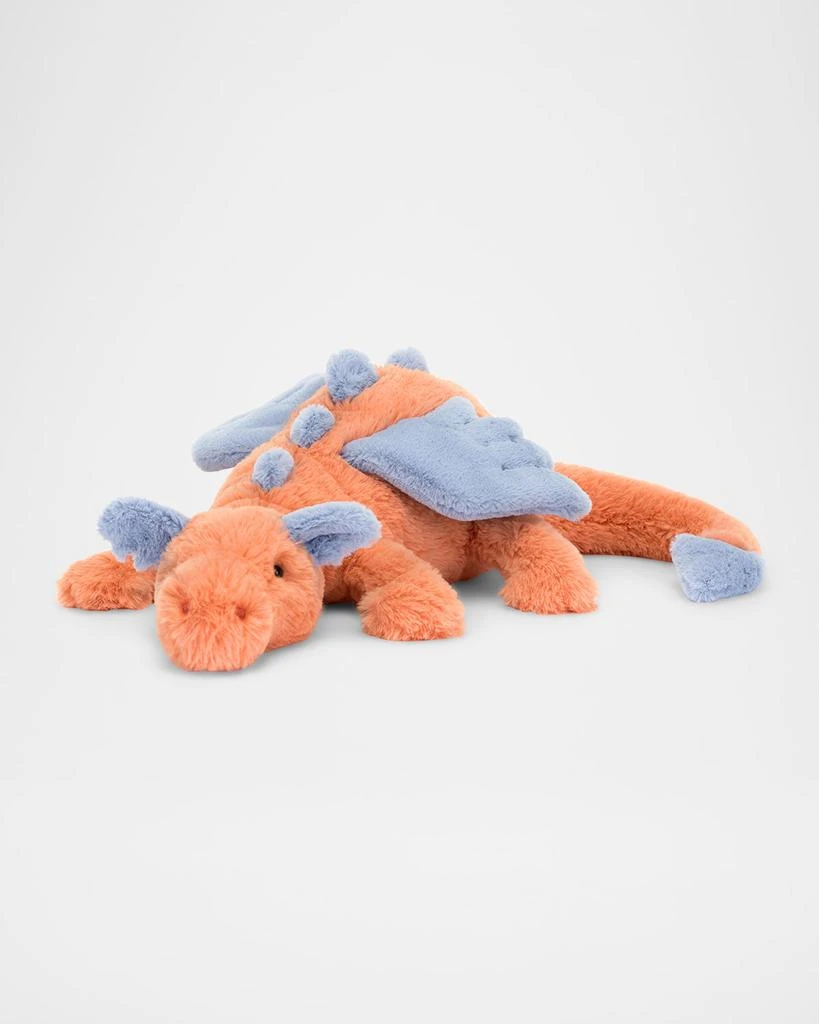 Jellycat Persimmon Dragon Large Stuffed Animal 1