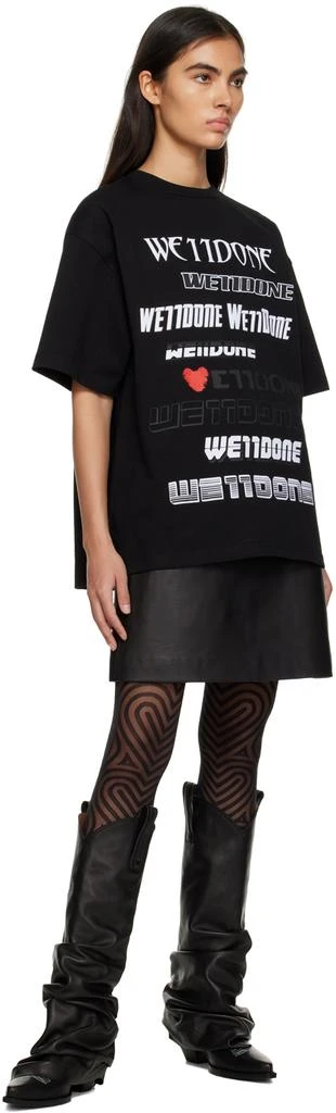 We11done Black Love T-Shirt 4