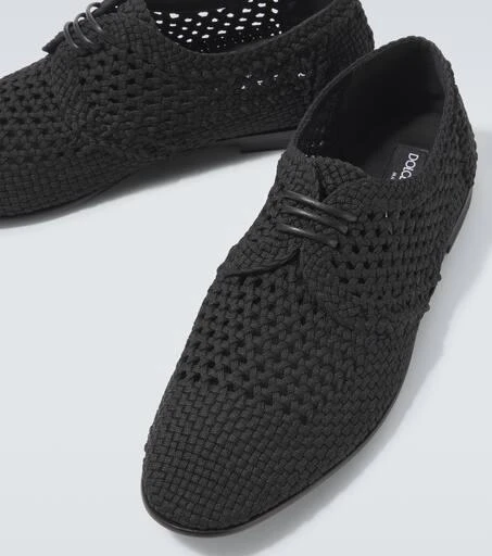 Dolce 
Gabbana Woven Derby shoes 3