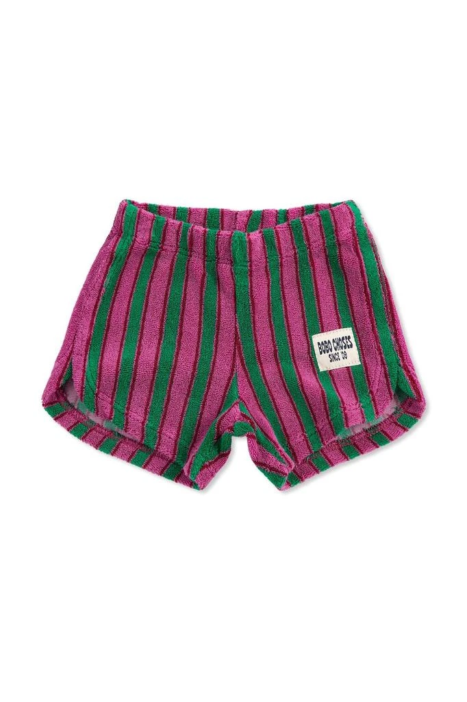 BOBO CHOSES Bobo Choses Striped Terry Shorts