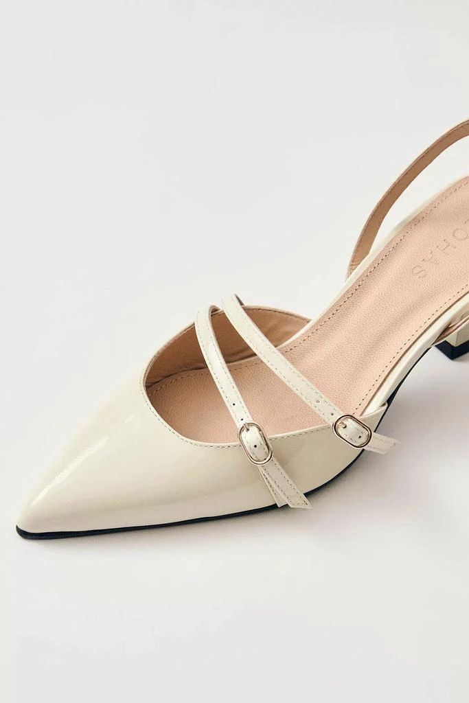ALOHAS ALOHAS Joelle Leather Kitten Heel 4