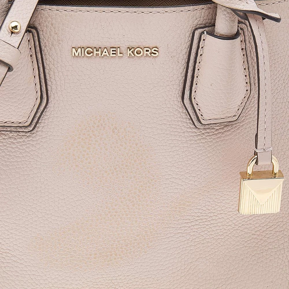 Michael Kors Michael Kors Blush Pink Leather Mini Mercer Tote 5