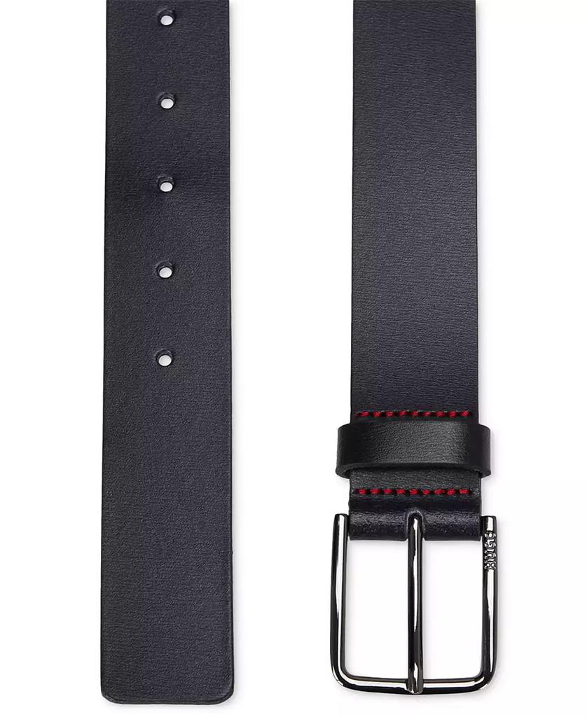 Hugo Boss Men's Gerik Grainy Italian Leather Belt