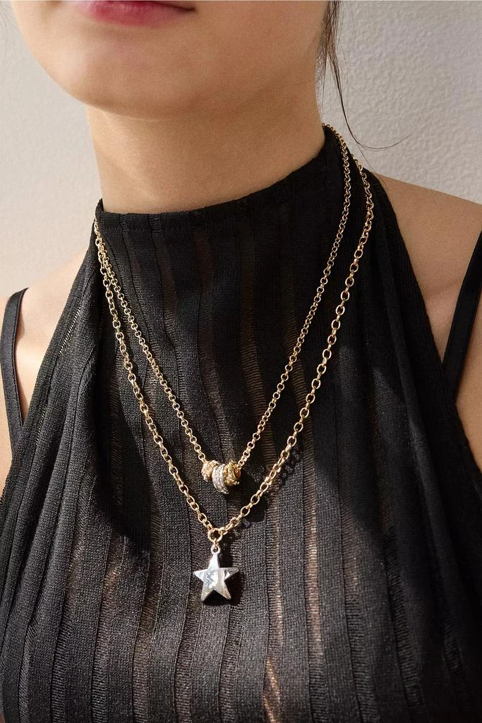 Urban Outfitters Bristol Pendant Layering Necklace Set 1