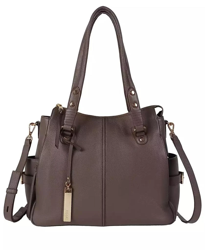 LODIS Farley Leather Satchel Bag 1