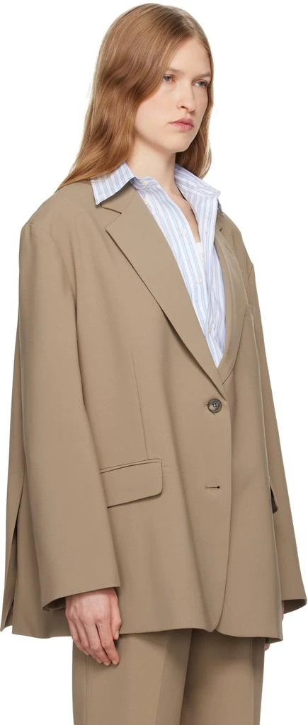 The Frankie Shop Beige Bea Blazer 2