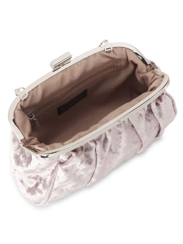 La Regale Velvet Two Way Crossbody Bag 3