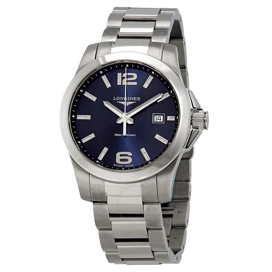 Longines Conquest Blue Dial 41mm Men's L3.759.4.96.6 1