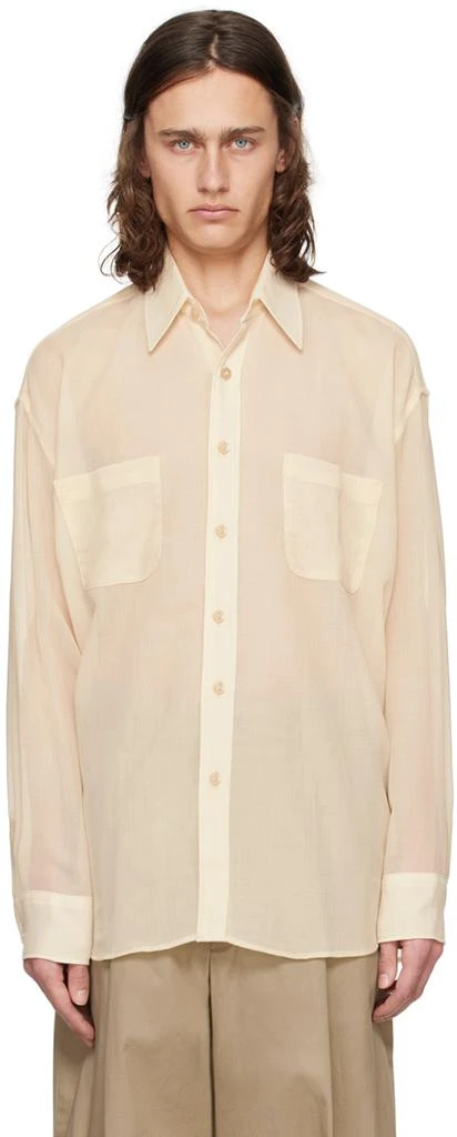 JieDa Off-White Oversized Shirt 1