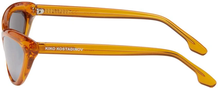 Kiko Kostadinov Orange Nisse Sunglasses 3