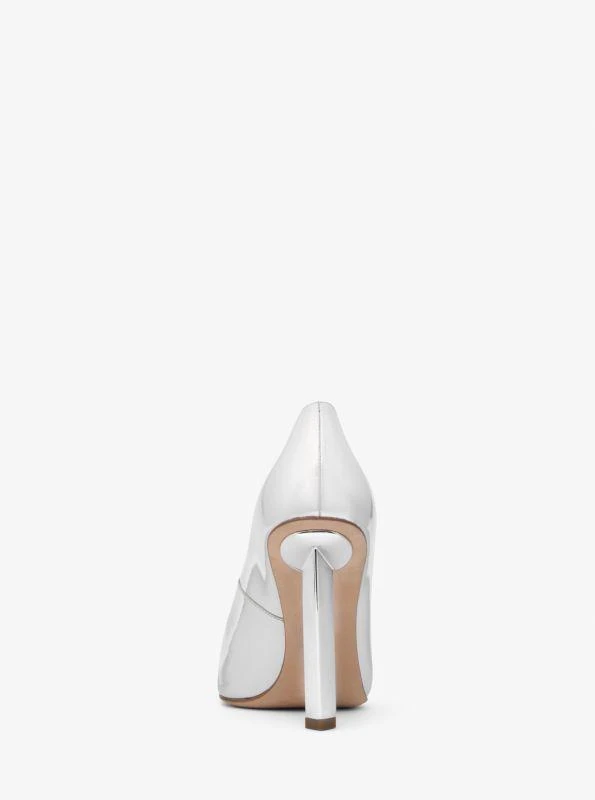 Michael Kors Halle Metallic Leather Pump 3