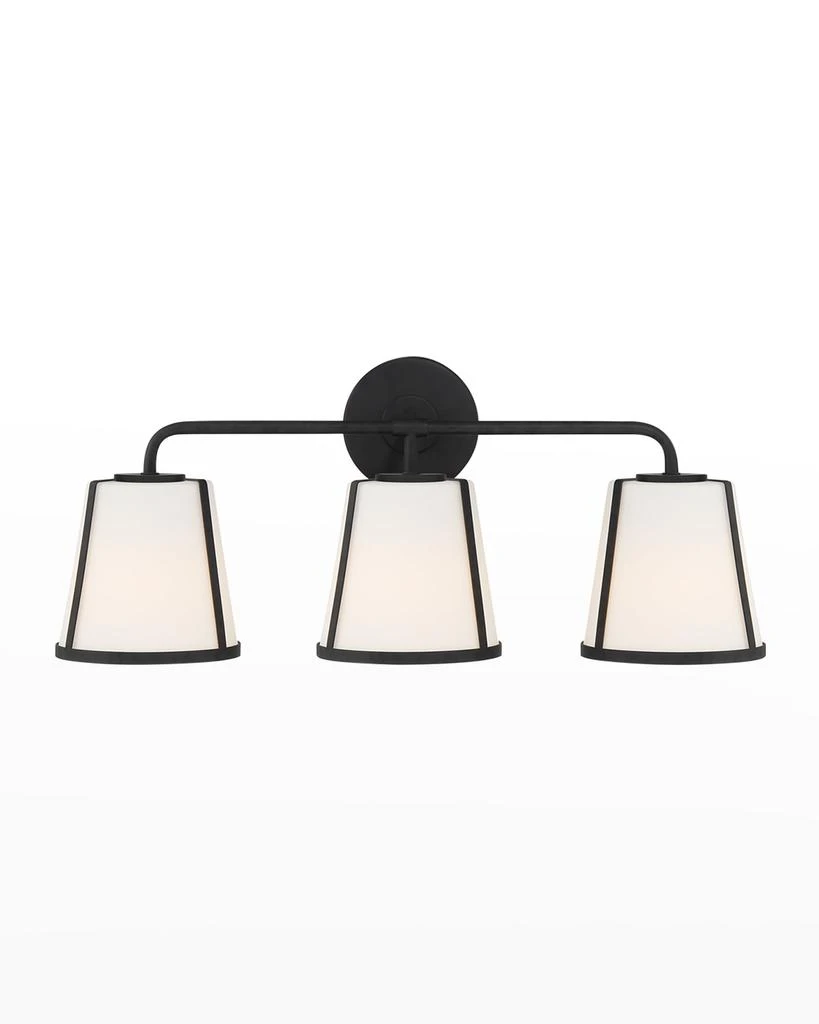 Crystorama Fulton 3-Light Antique Gold Bathroom Vanity 1