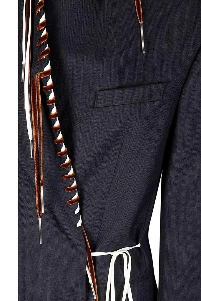 Dries Van Noten Dries Van Noten Tie-Fastened Tailored Blazer 3
