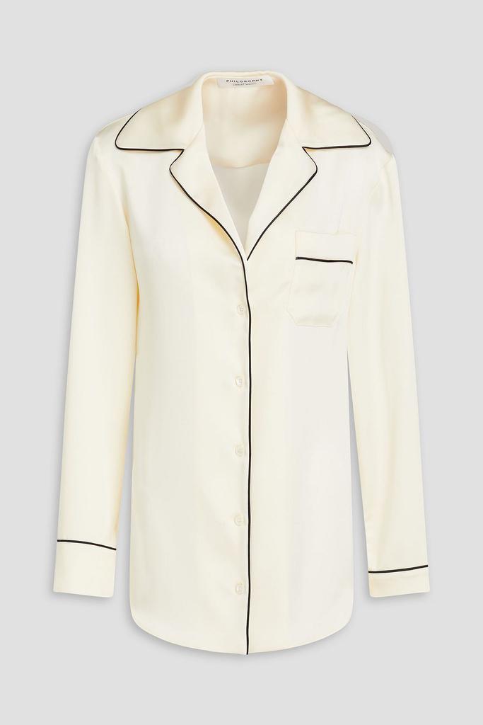 PHILOSOPHY di LORENZO SERAFINI Satin shirt