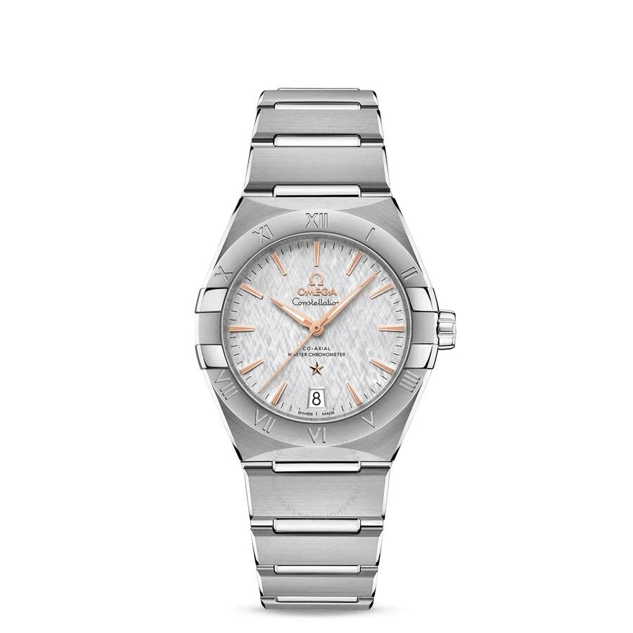 Omega Constellation Automatic Grey Dial Ladies Watch 131.10.36.20.06.001 1