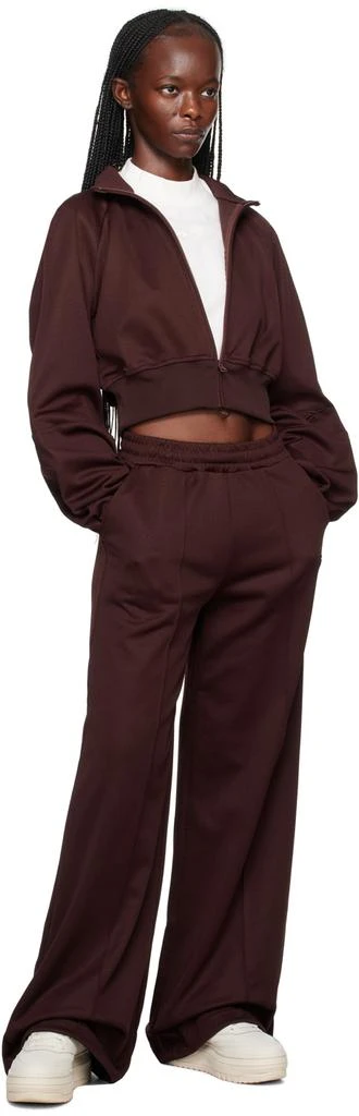 Reebok Burgundy Cropped Jacket 4