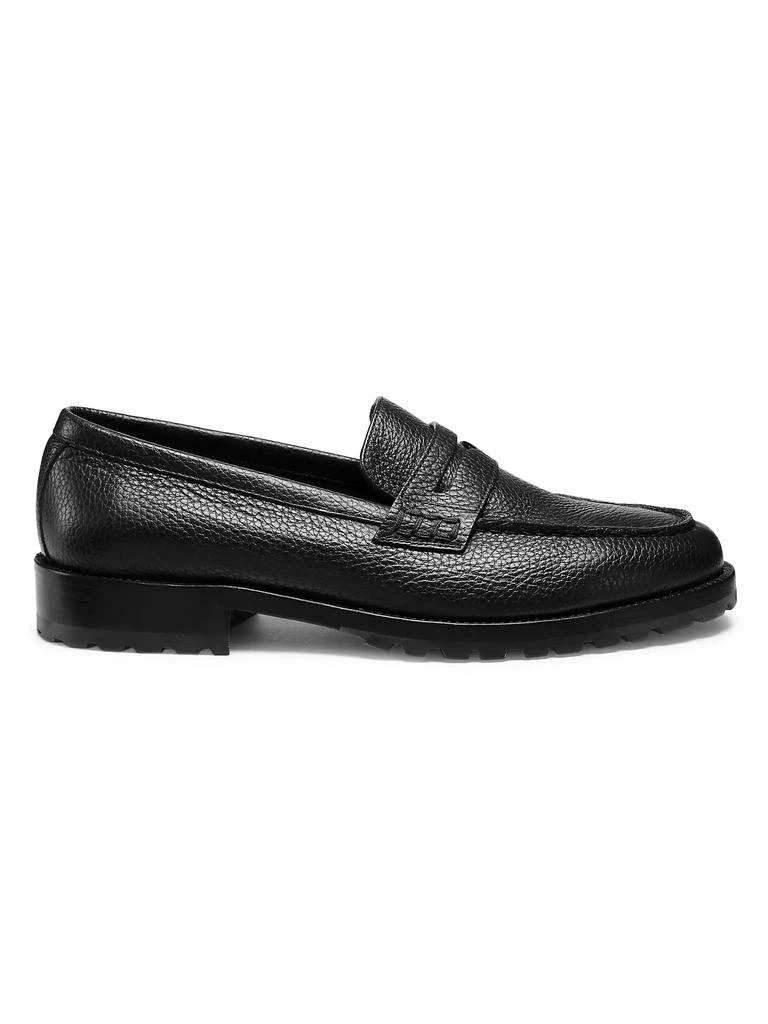 Manolo Blahnik Randy Crystal Lug-Sole Loafers 1