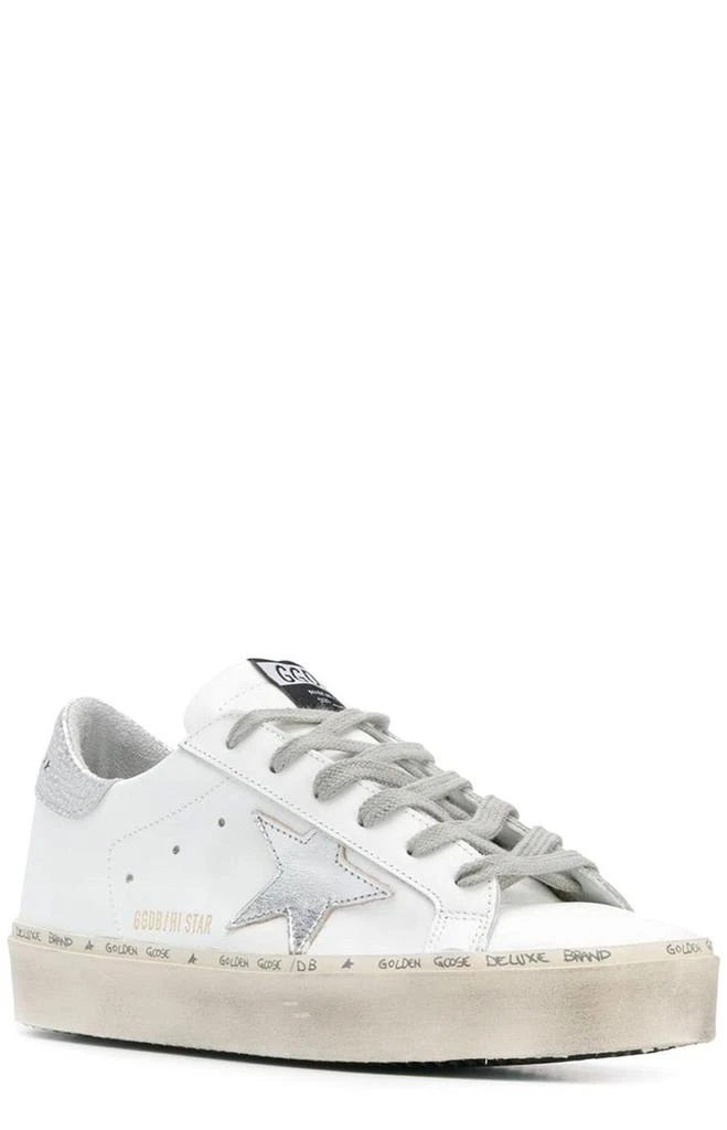 Golden Goose Golden Goose Deluxe Brand Hi Star Low-Top Sneakers 2