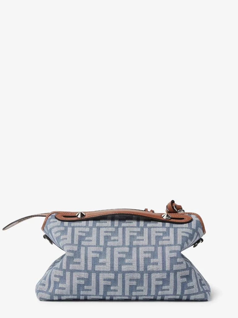 Fendi By The Way Soft Medium FF Jacquard denim crossbody bag 2