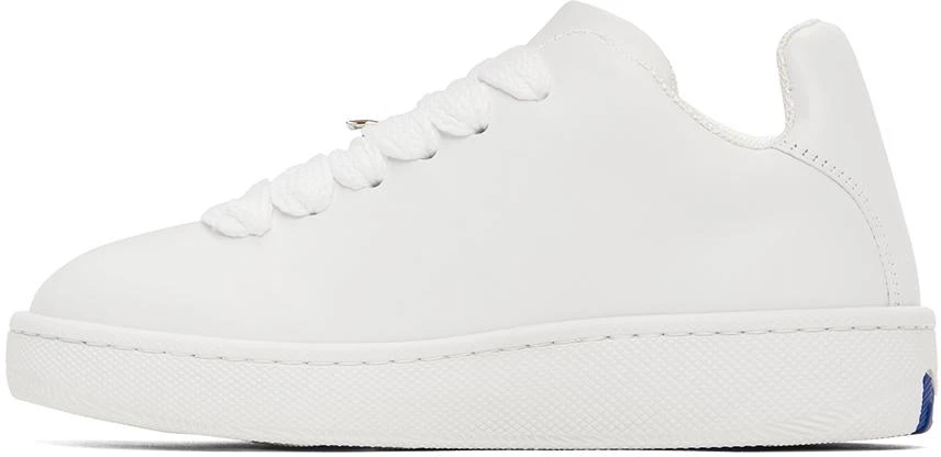 Burberry White Leather Box Sneakers 3