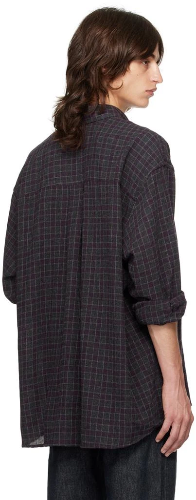 Our Legacy Purple & Gray Borrowed BD Shirt 3
