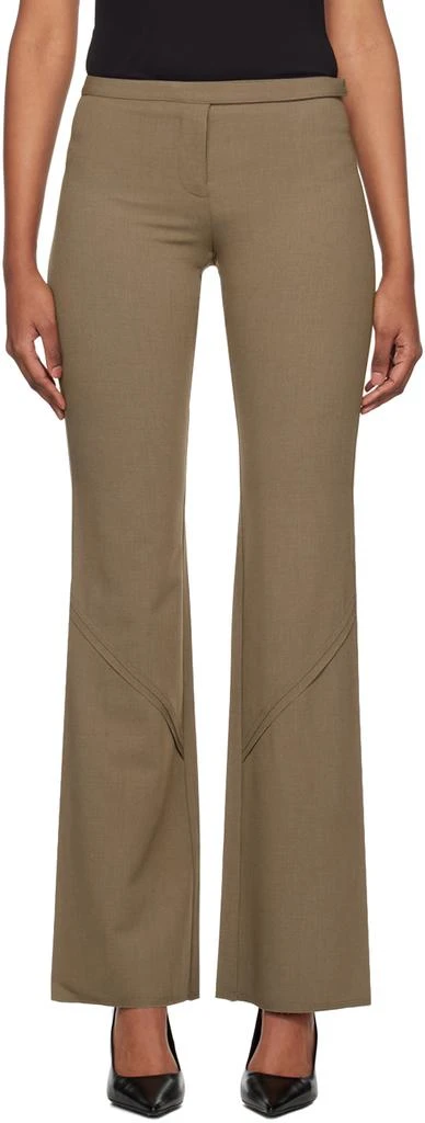 Bec & Bridge Taupe Alexia Trousers 1
