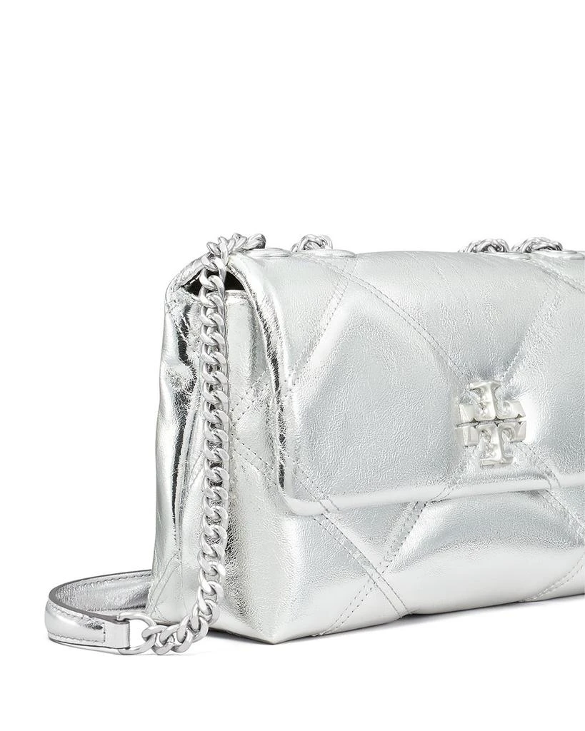 Tory Burch Small Kira Metallic Diamond Quilt Convertible Shoulder Bag 7