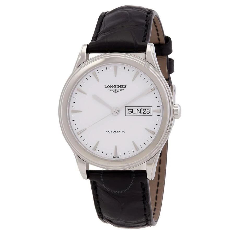 Longines Flagship Automatic White Dial Men's Watch L48994122 1
